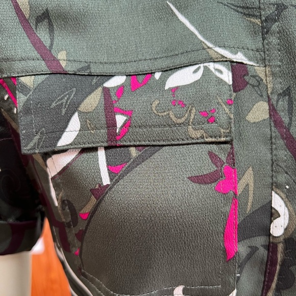 Banana Republic Military Flight Jacket Dress - Picture 7 of 12